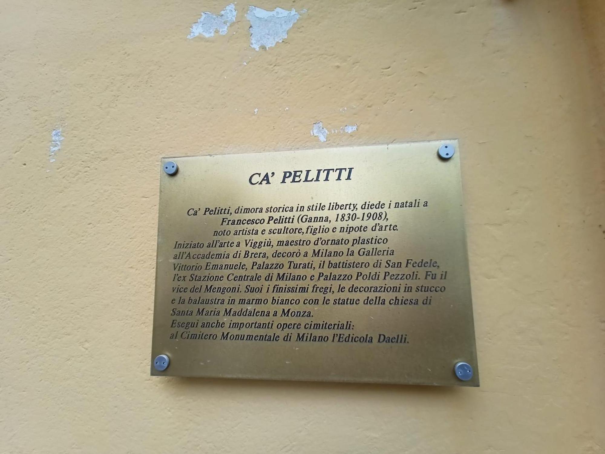 Foresteria Lombarda B & B Ca' Pelitti Ganna Exterior photo